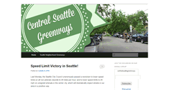 Desktop Screenshot of centralseattlegreenways.com